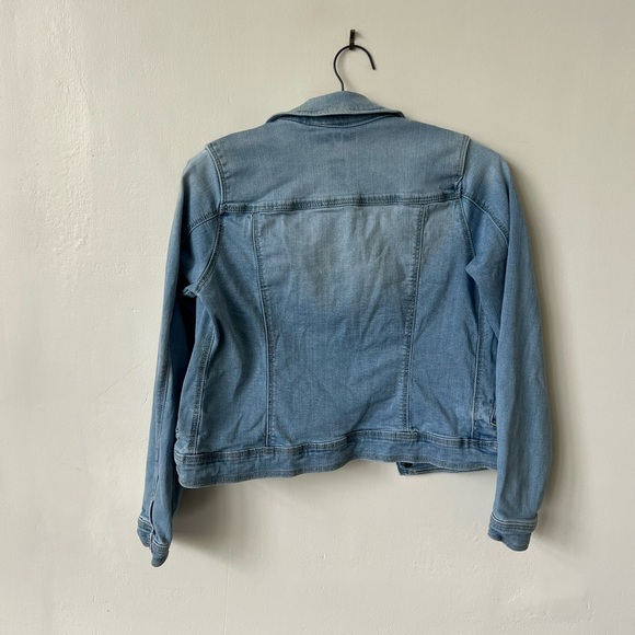 Cat & Jack Girls Denim Jacket Size XL 14/16 - Picture 7 of 8